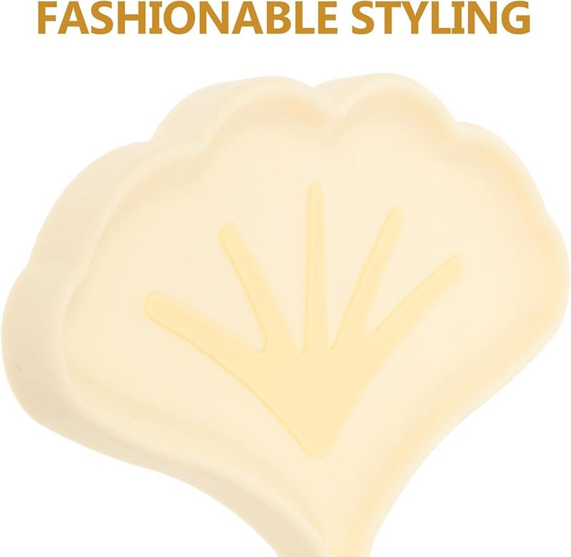 Ginkgo Leaf Silicone Soap Holder Non Slip Draining Soap Dish for Bathroom Kitchen - Image 3